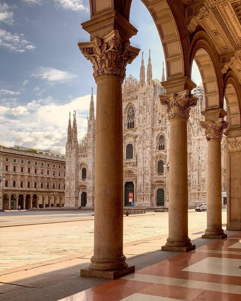 Milan Duomo in Milan italy by @beniculturali3.0 on instagram